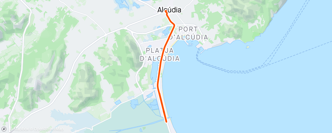 Map of the activity, Mallorca #3 - del2