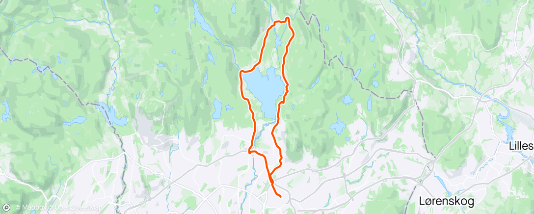 Map of the activity, Årets første 🚴🏽‍♂️