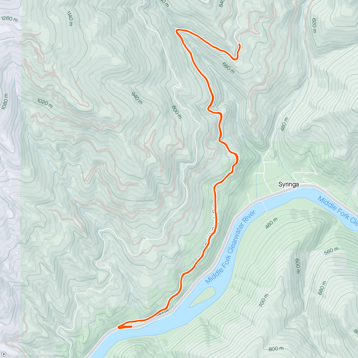 Map of the activity, (The) Smiths creek