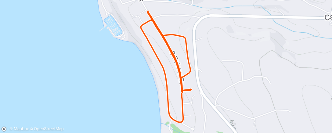 Map of the activity, CGC run with Pacha