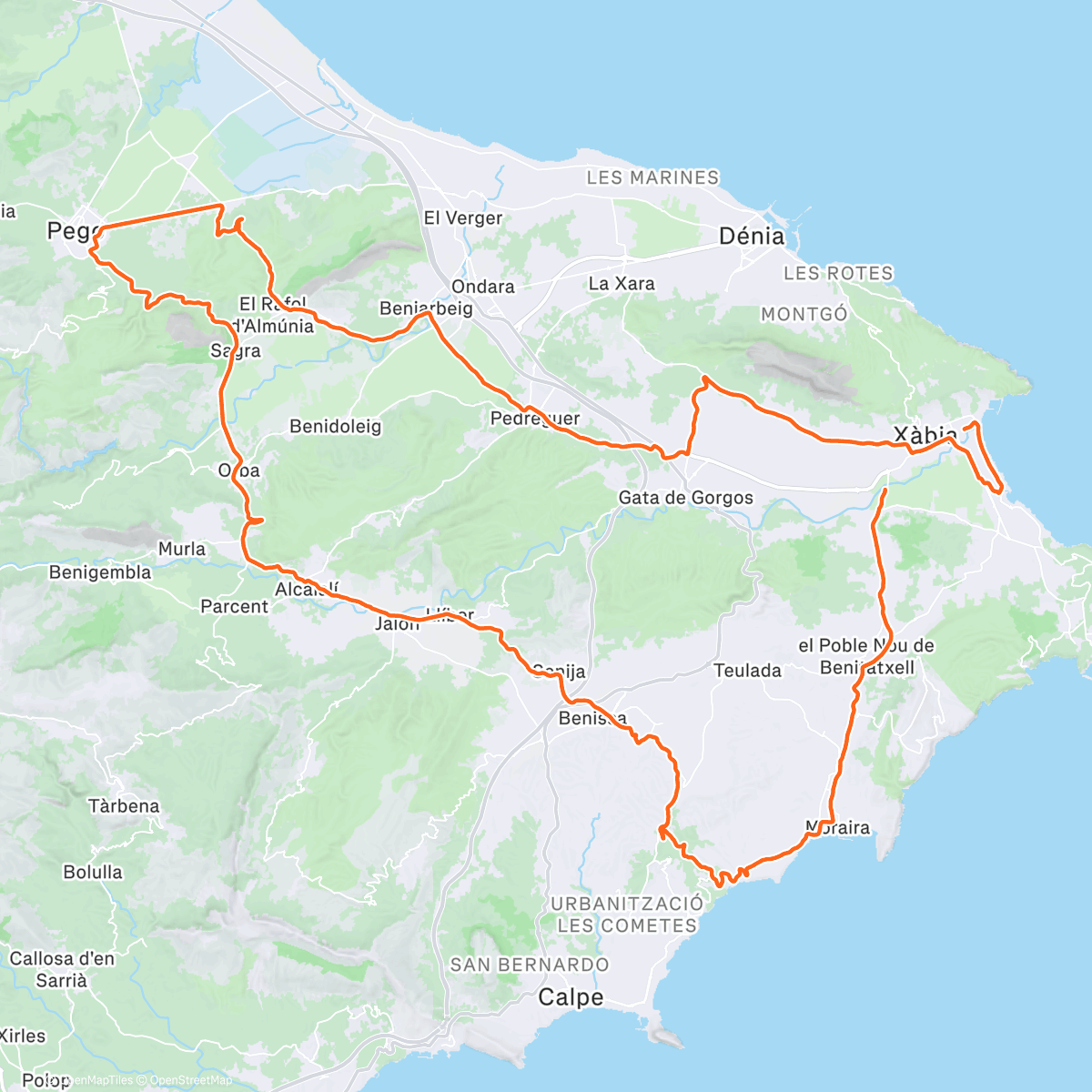Mapa de la actividad, Chill après la muscu