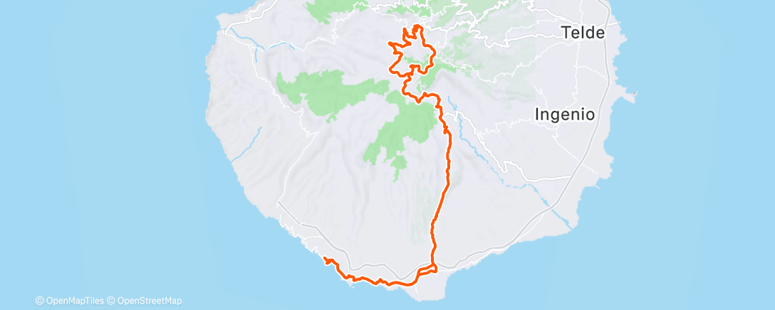 Карта физической активности (Ochtendrit)