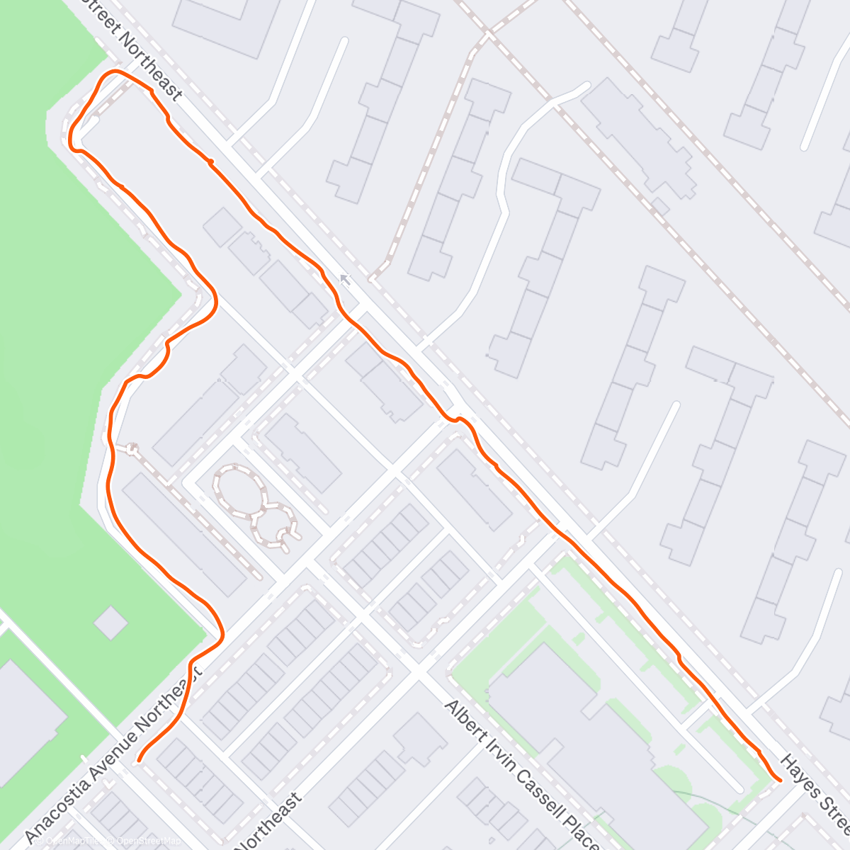 Map of the activity, 🔋 A Mason Walk