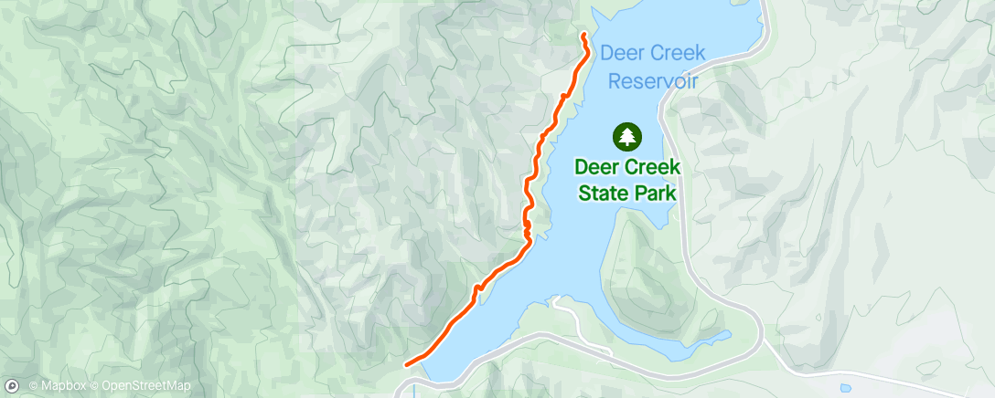 Map of the activity, Deer Creek 🦌
