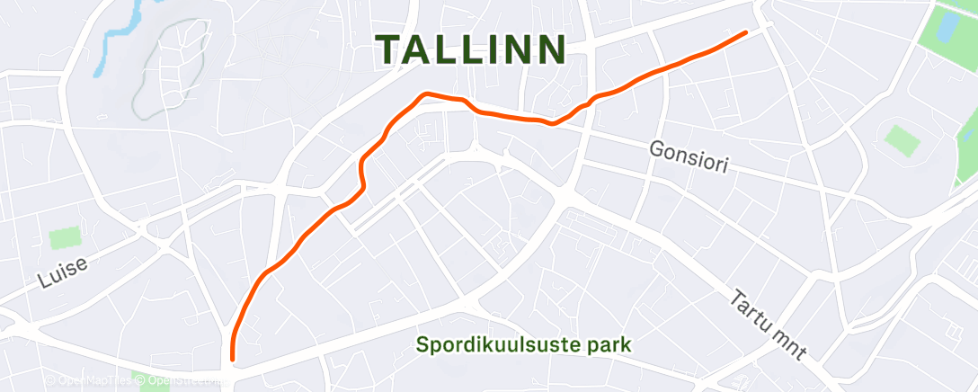 Peta aktivitas, Snow and sweat