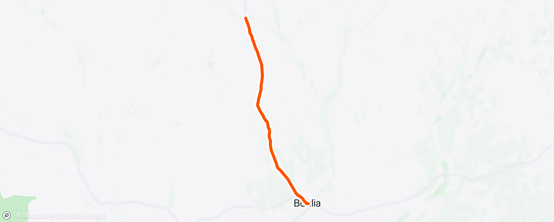 活动地图，Day 21 Boulia to roadside camp