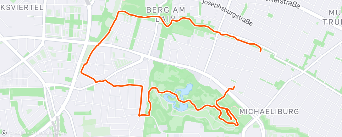 Map of the activity, Es grünt so grün
