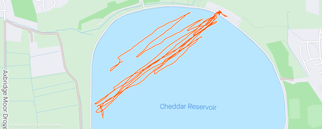 Map of the activity, Windsurf, In The Afternoon by Waterspeed ✅