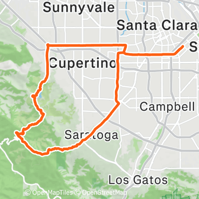 Big Basin Way | 30.5 mi Cycling Route on Strava