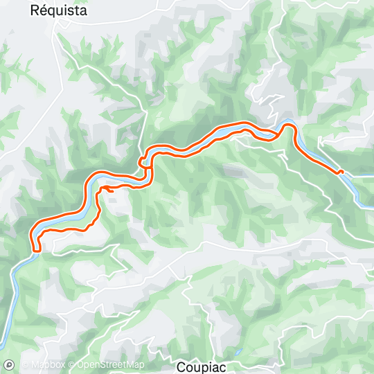 Carte de l'activité