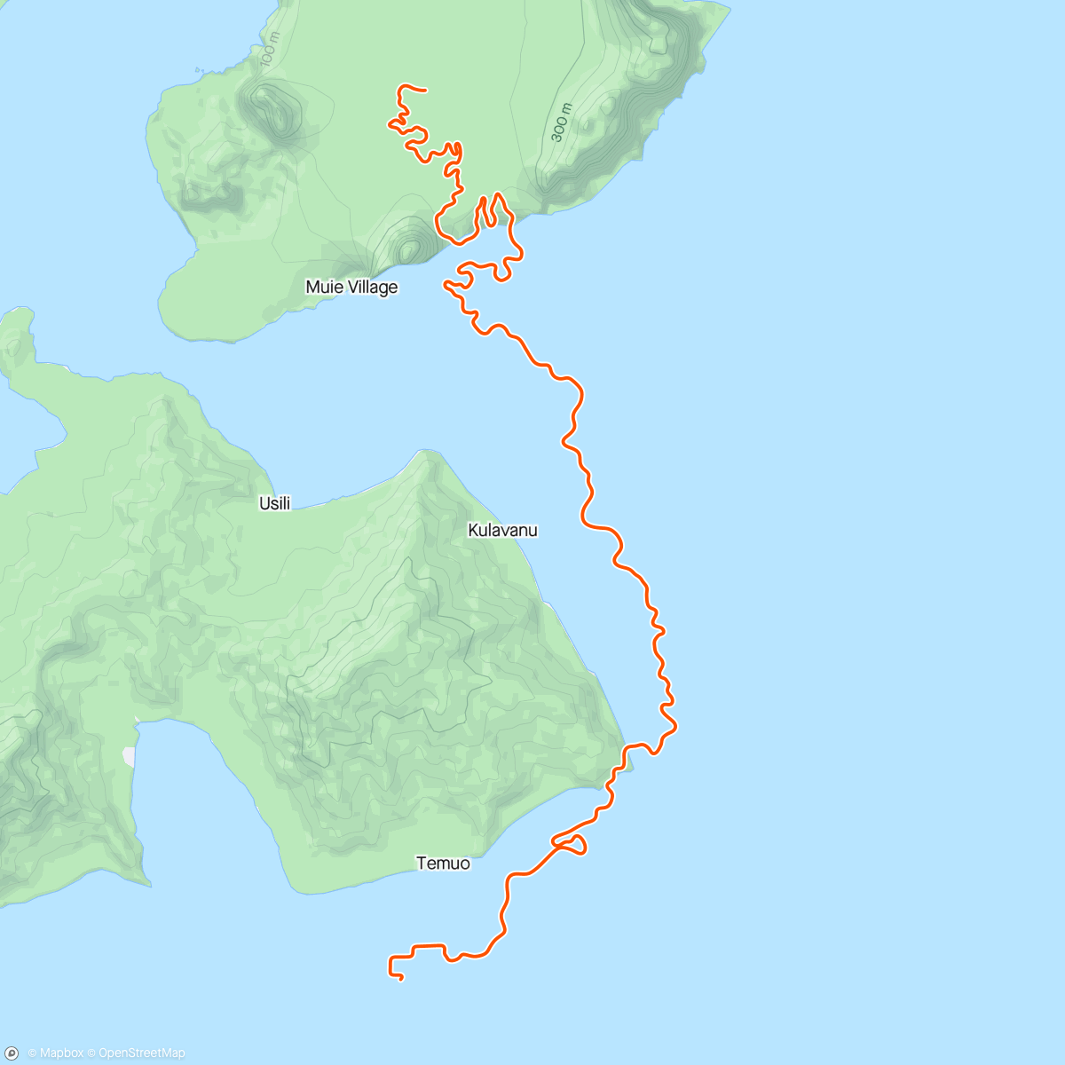 Map of the activity, Zwift - Sal's Speed Intervals in Watopia