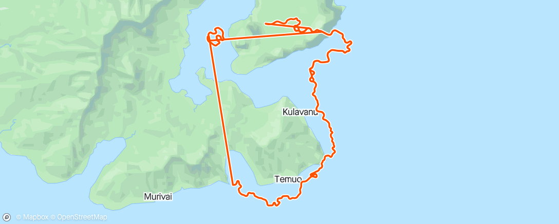 Map of the activity, Zwift - Pacer Group Ride: Tempus Fugit in Watopia with Coco