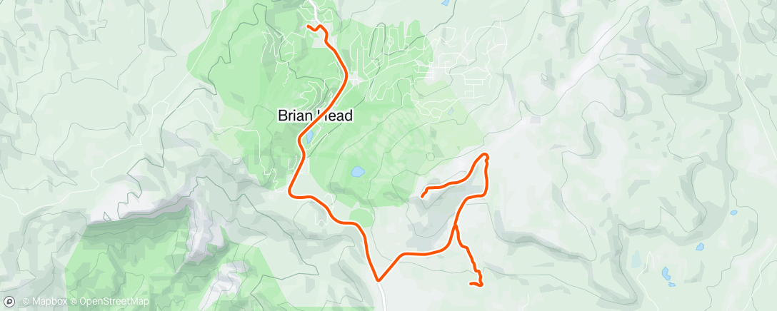 Map of the activity, Down
