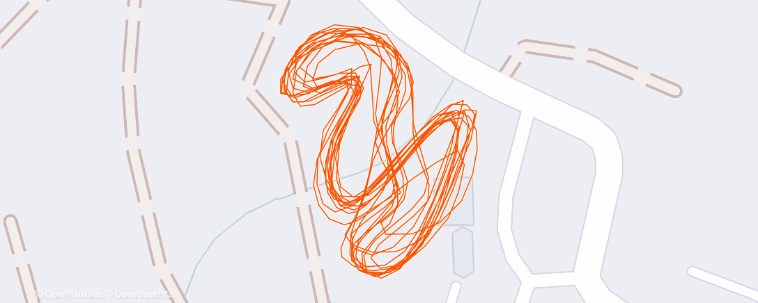Map of the activity, Afternoon Ride