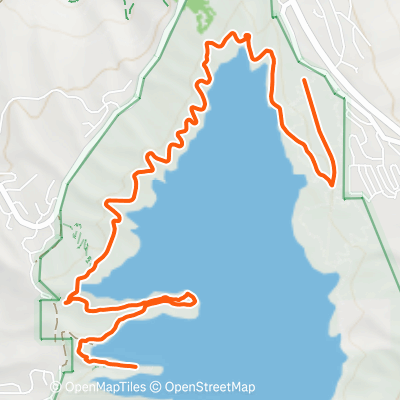 Jordanelle Perimeter Trail West | 11.5 mi Trail Running Route on Strava
