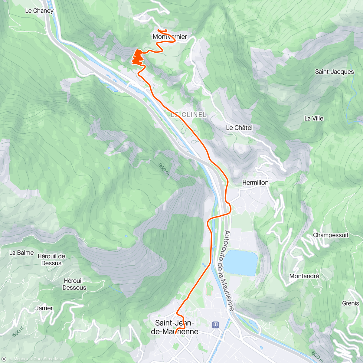 Map of the activity, ROUVY - Torque Enhancer | Climber's plan
