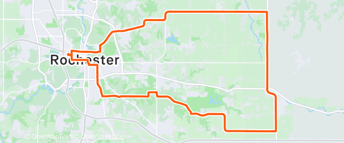 Route map for Sunday Social/Recovery Ride ☀️🚴