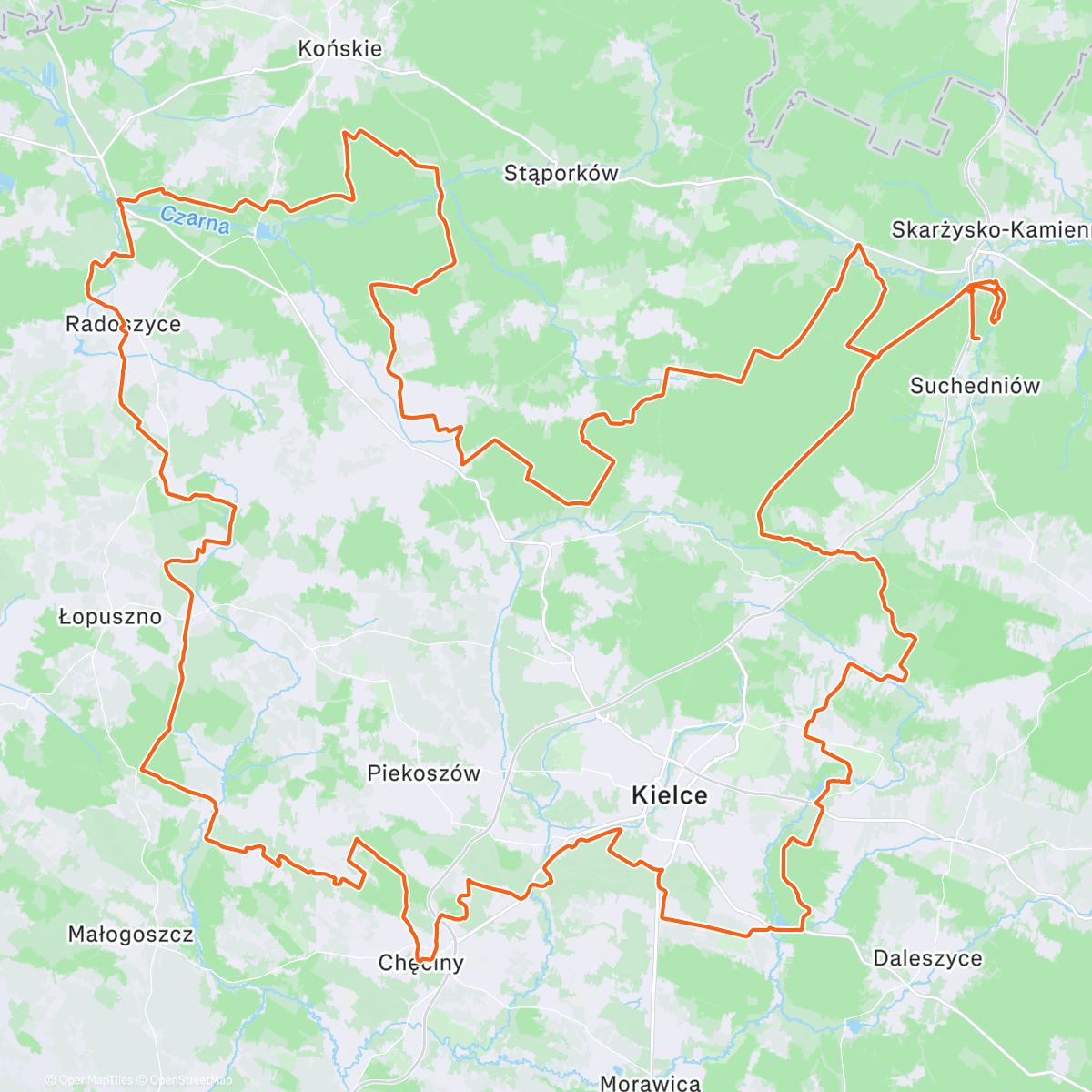 Map of the activity, Wataha DDP 2025