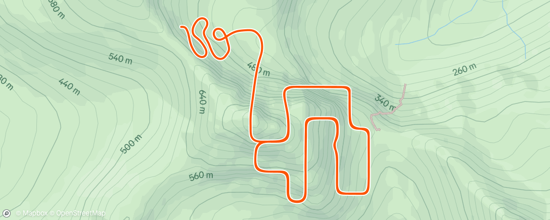 Карта физической активности (Zwift - FTP Ramp Test on Scotland After Party in Scotland)