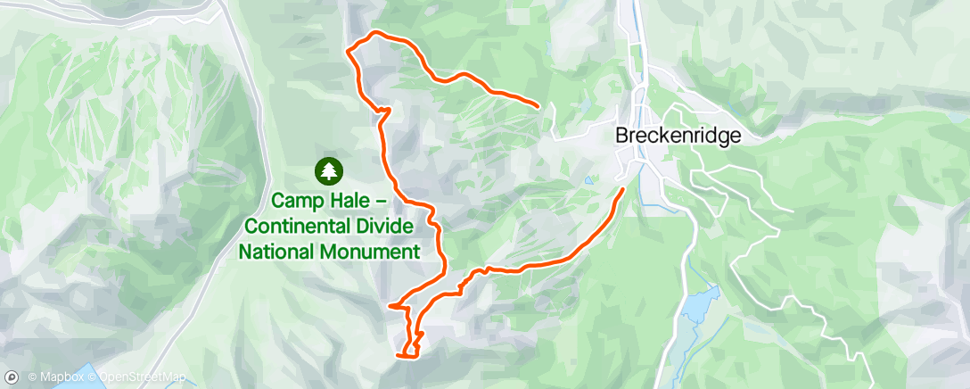 Map of the activity, 5 peaks 🥉
