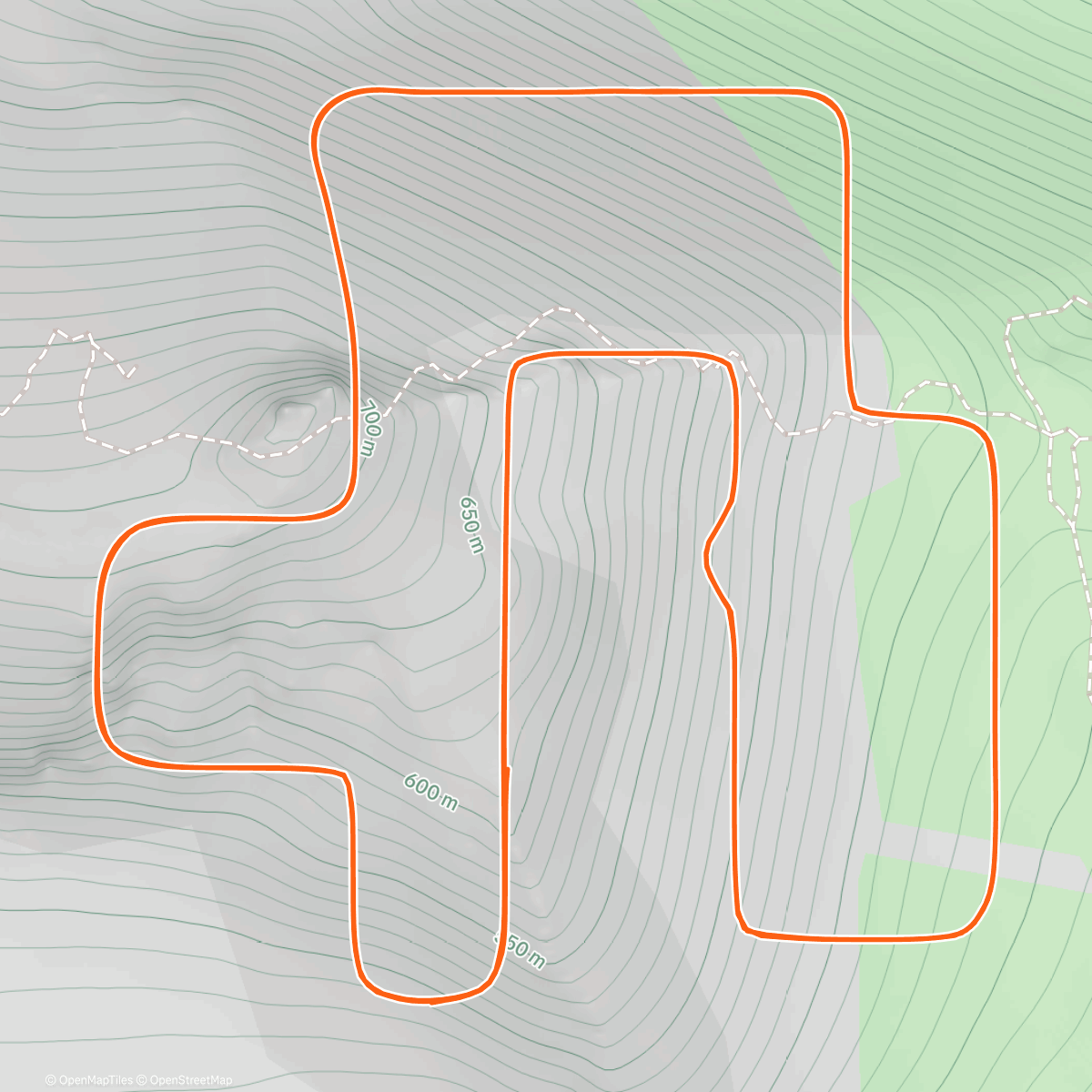 Карта физической активности (Zwift - Glasgow Crit Circuit in Scotland)
