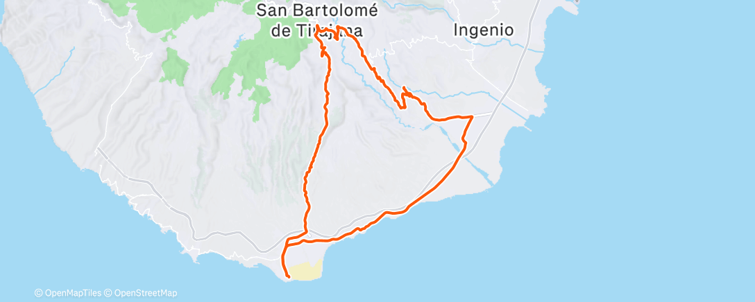 Map of the activity, Morning Ride