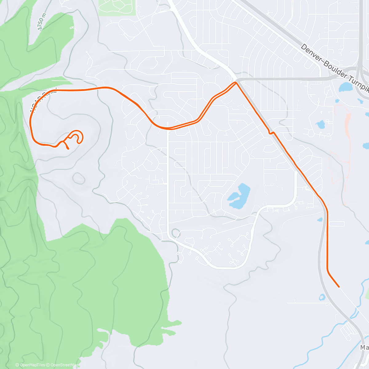 Mapa de la actividad, NCAR