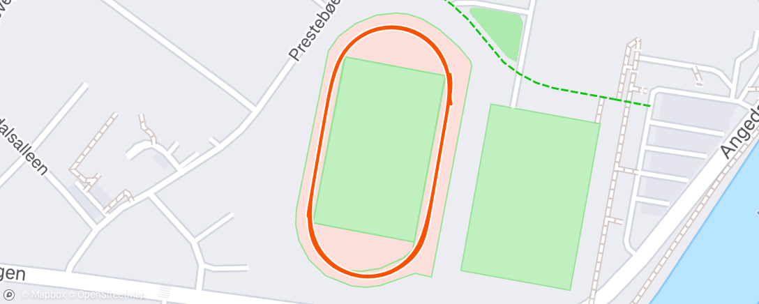 Map of the activity, Boxing Day Track - i shorts🩳