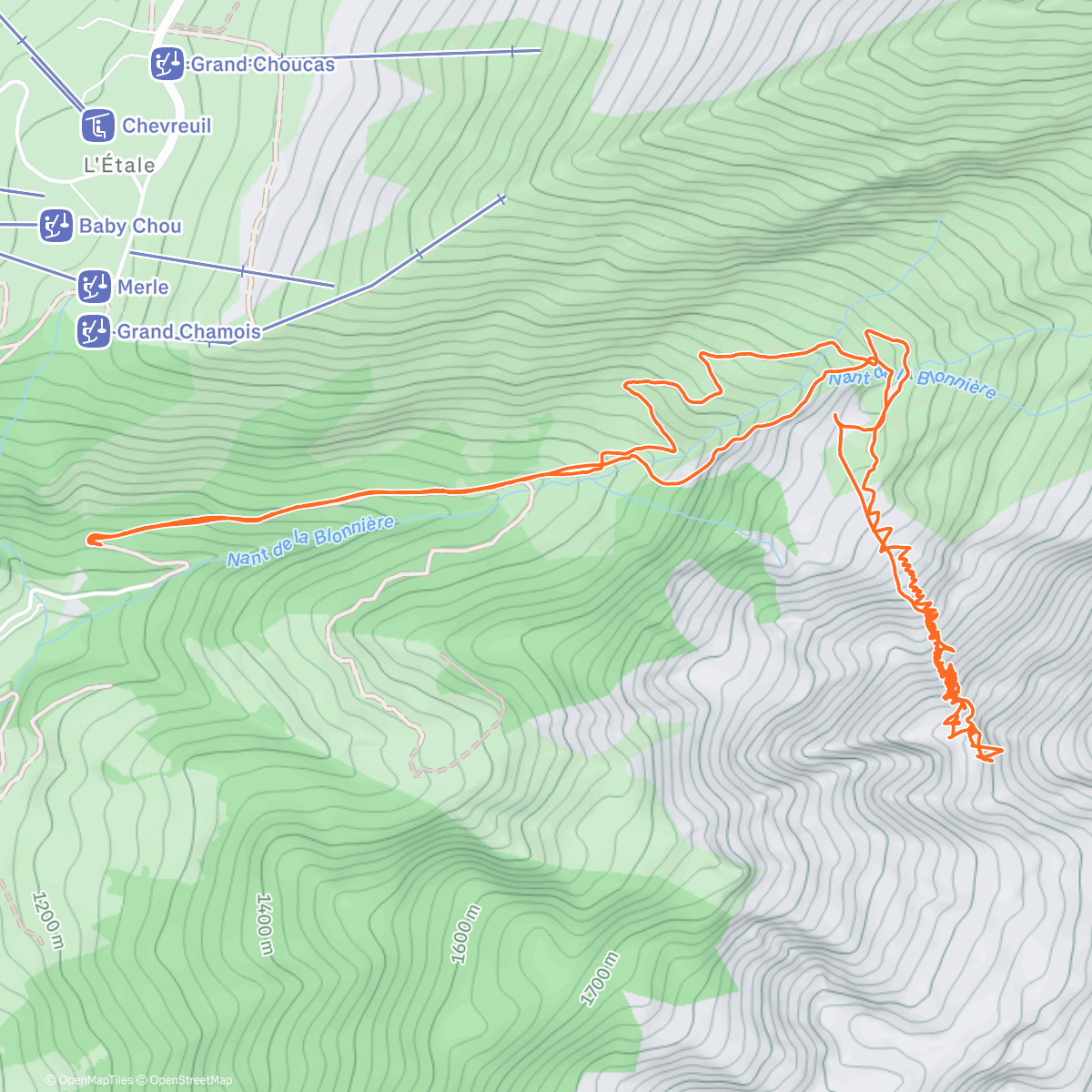 Map of the activity, LE COILLU 😍