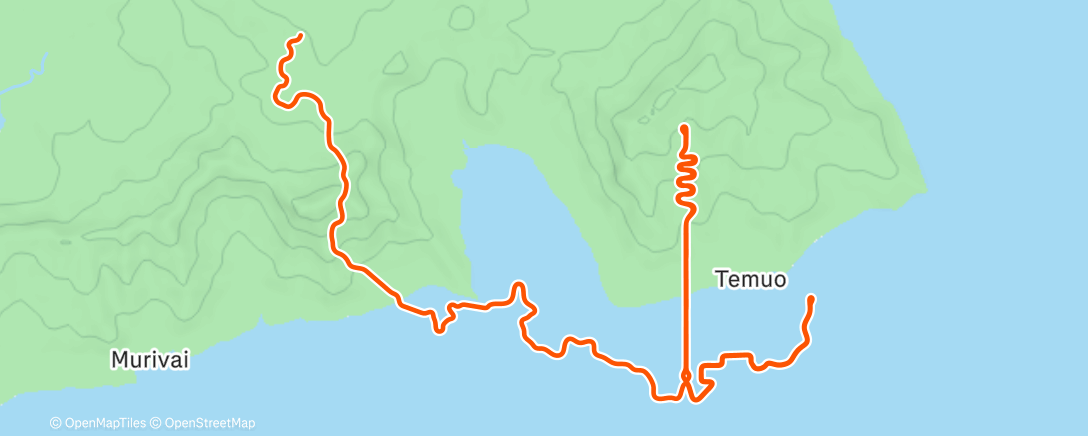 Map of the activity, Zwift - Foundation on Hilltop Hustle in Watopia