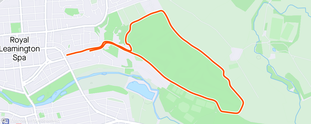 Map of the activity, Afternoon Run 🏃🏻‍♂️🏃🏻‍♀️