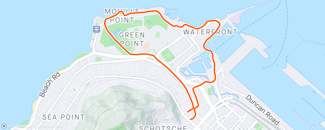 Map of the activity, Fitmom Fartlek session 🔥⌚️🥵