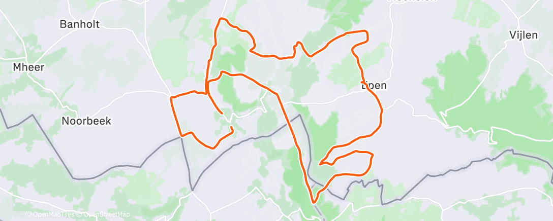 Map of the activity, Namiddagrit