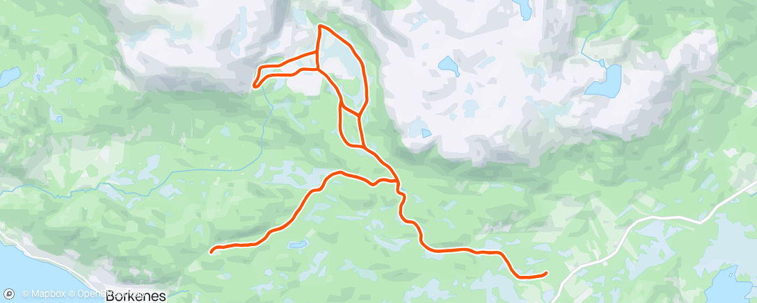 Map of the activity, Knallsol, klister og nye skisko ☀️🙏🏻