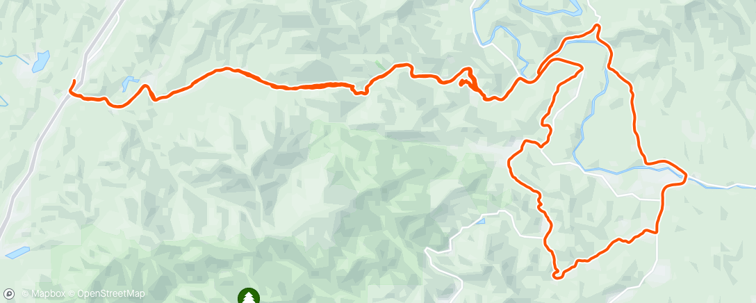Map of the activity, Rock Creek - Black Ankle