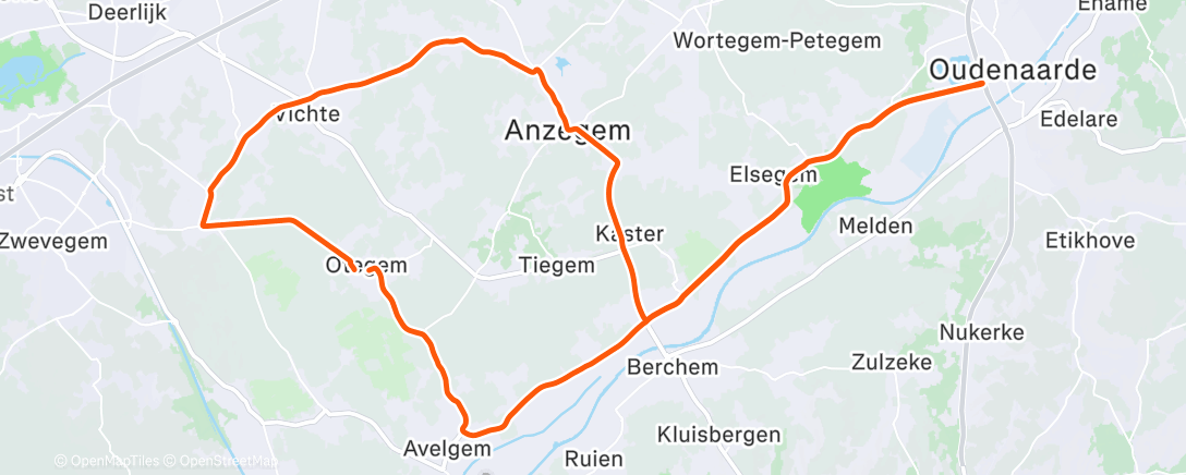 Mapa de la actividad (Geen tijd van koud te krijgen)