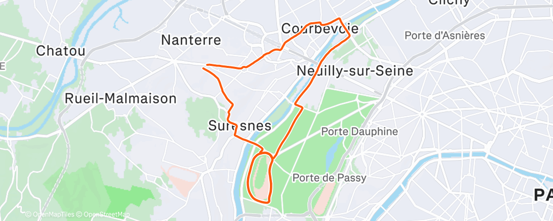 Map of the activity, Lonlon au long cours