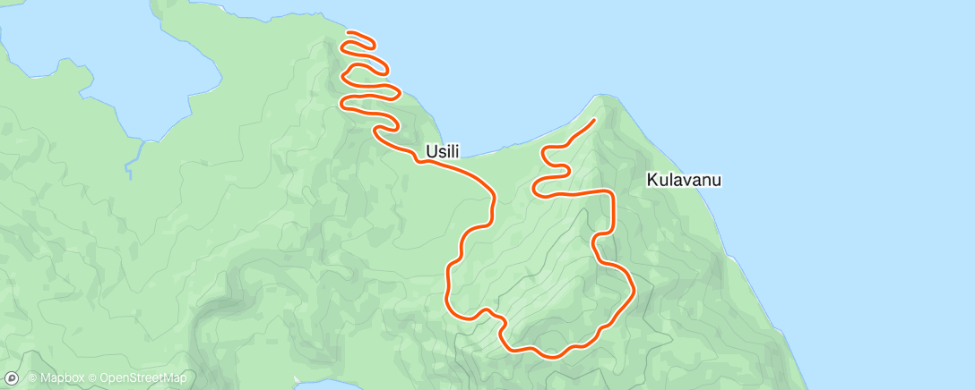 Map of the activity, Zwift - Strength Endurance + REV for :15 seconds in Watopia