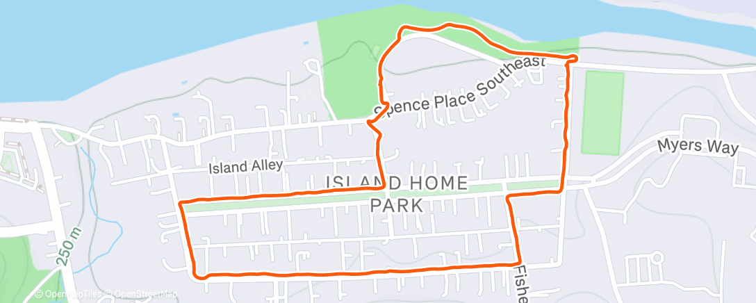 Map of the activity, Island Home w/ gab n roux