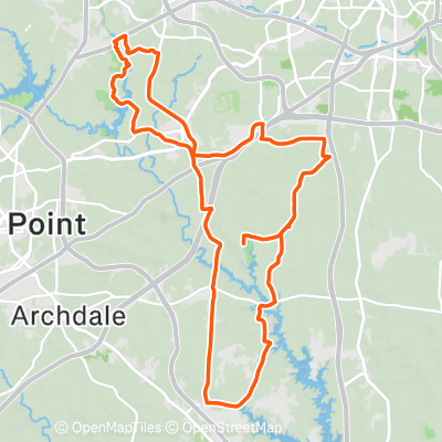 Lake Loop 40 | 39.9 mi Cycling Route on Strava