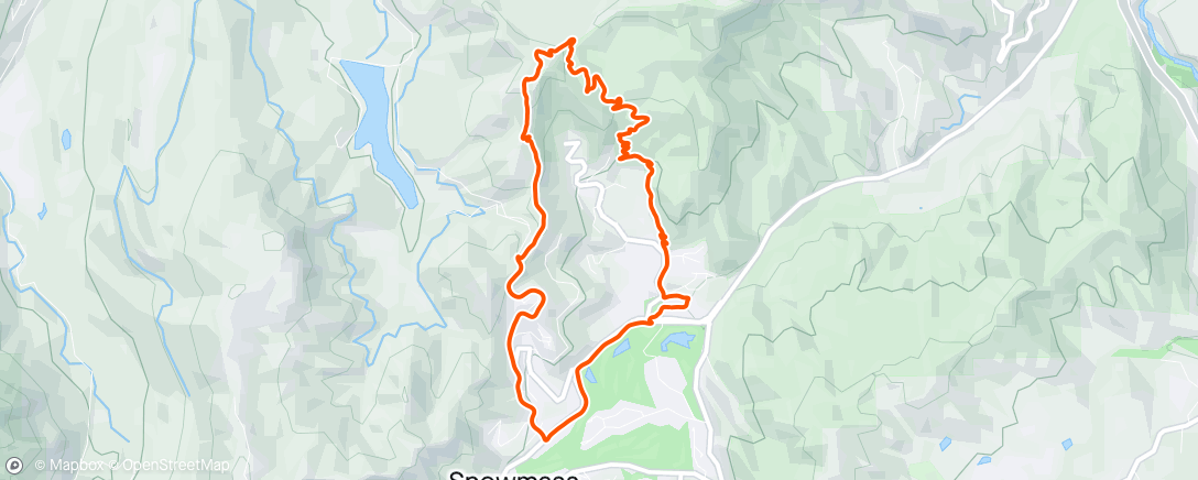 Map of the activity, Red Loop #2
