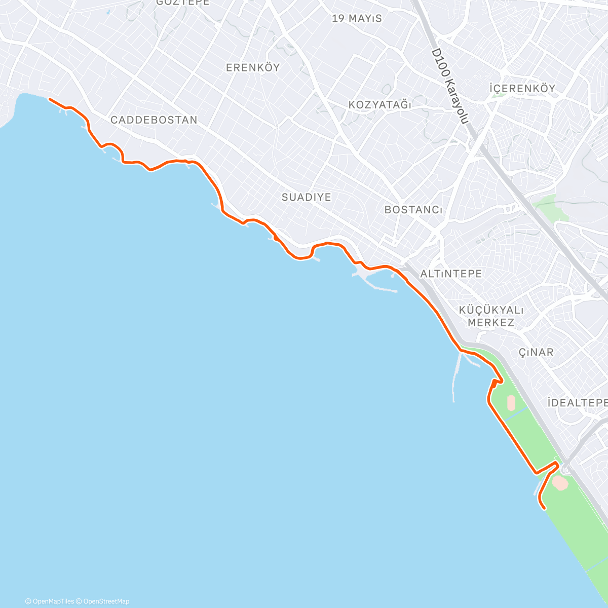 Map of the activity, Long Run