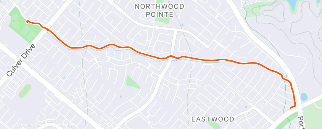 Map of the activity, ALL OUTdoors Tustin 🧡