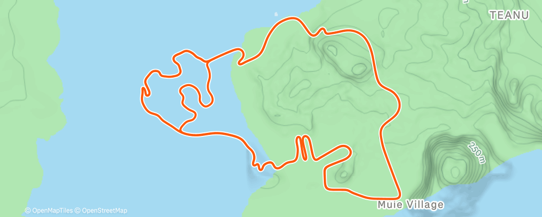 Map of the activity, box box