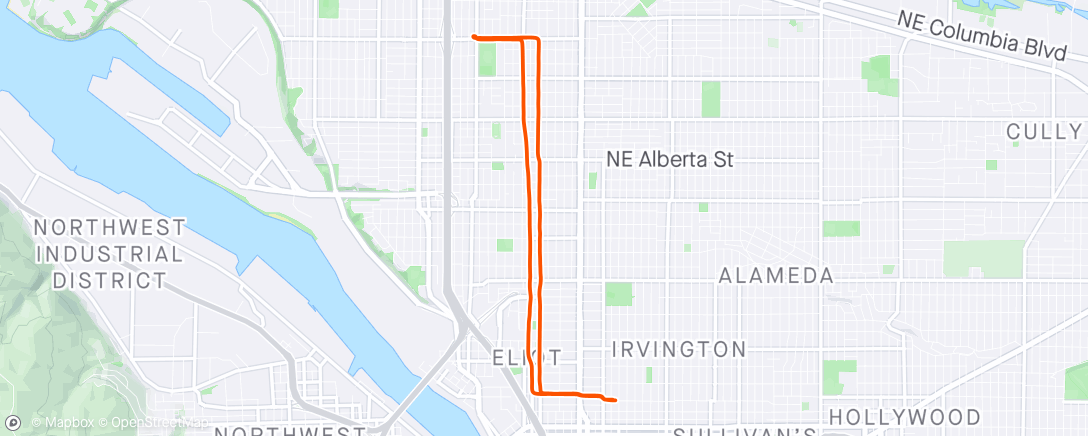 Map of the activity, Work By Bike #2