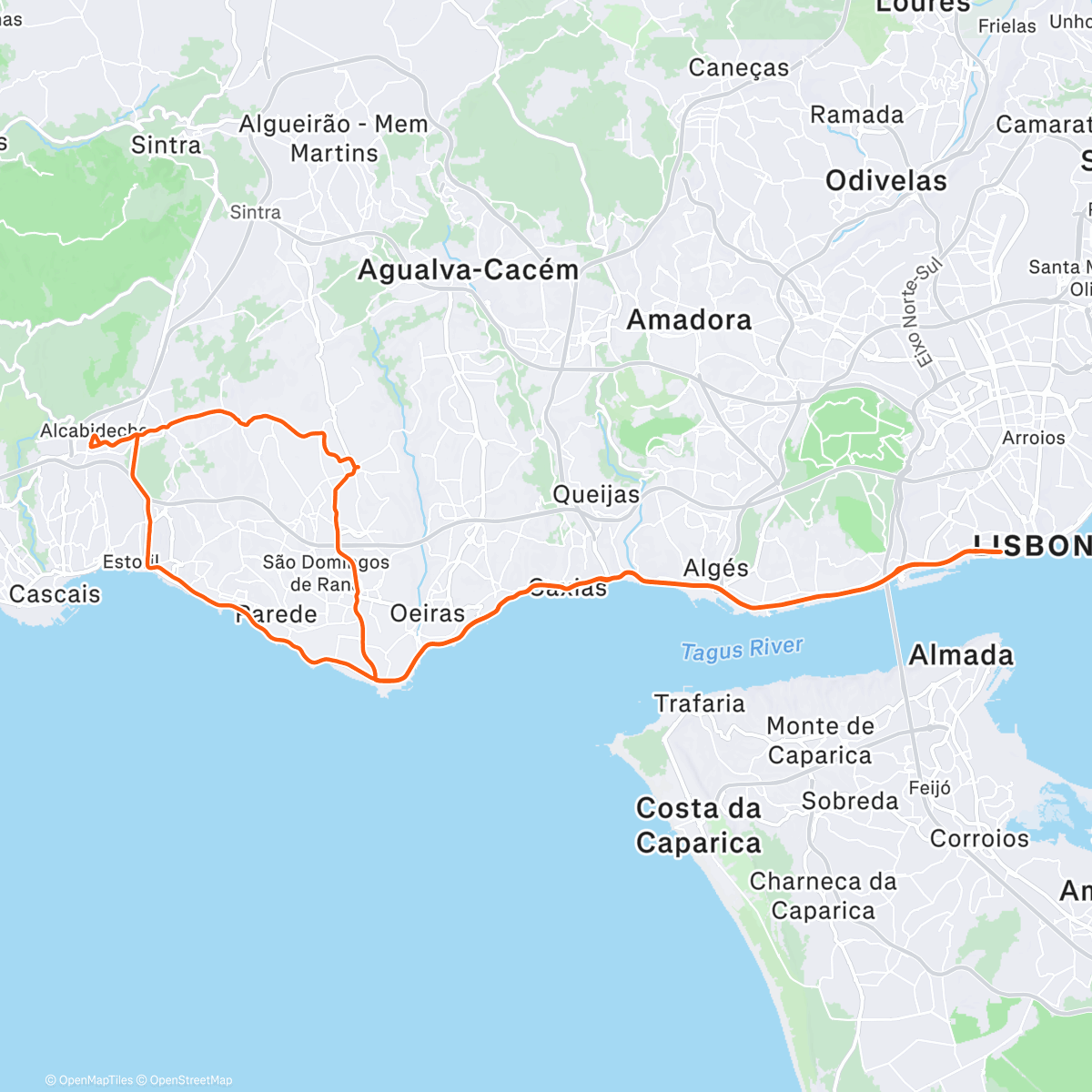 Map of the activity, Lx by Xupa Rodas