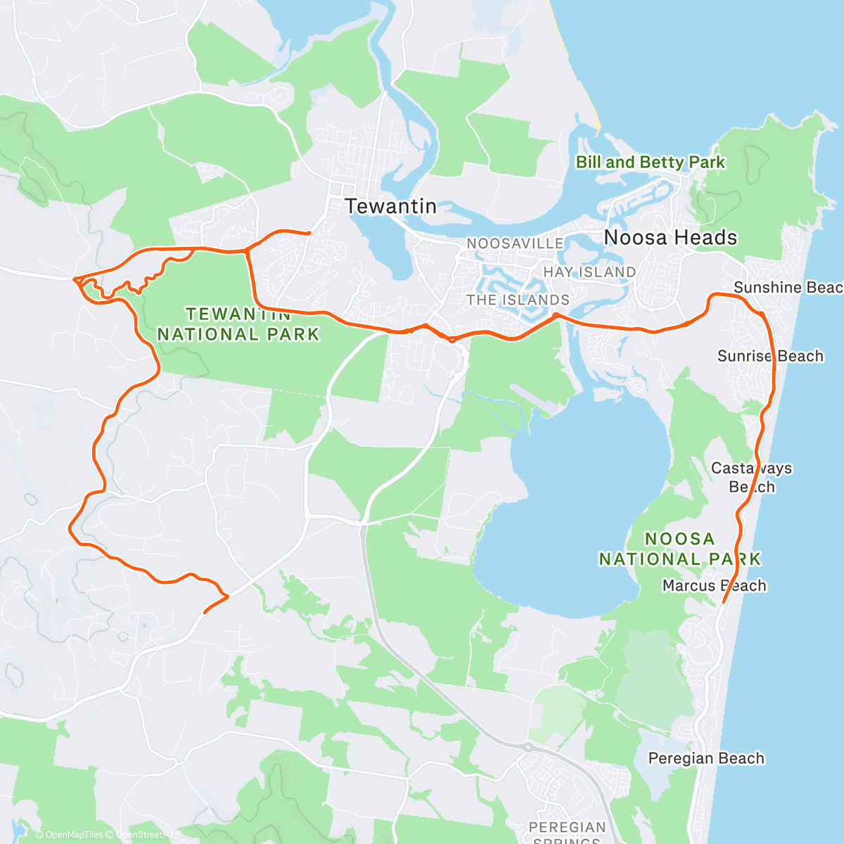 Map of the activity, Steady Vo2 🪵 🪓