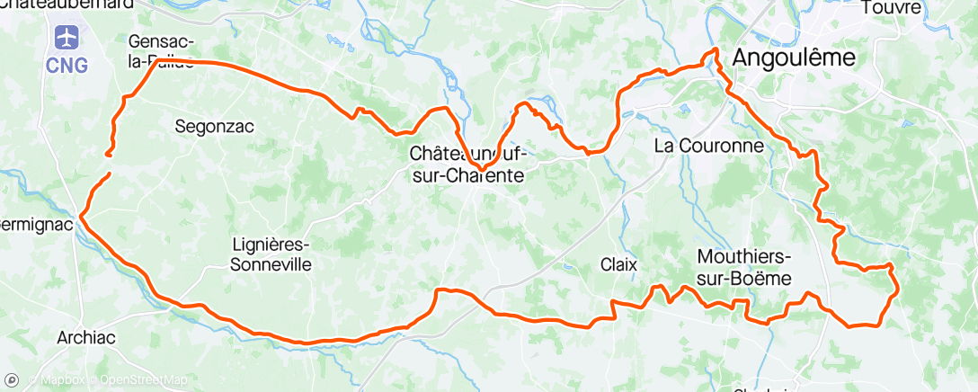 Map of the activity, Petite balade