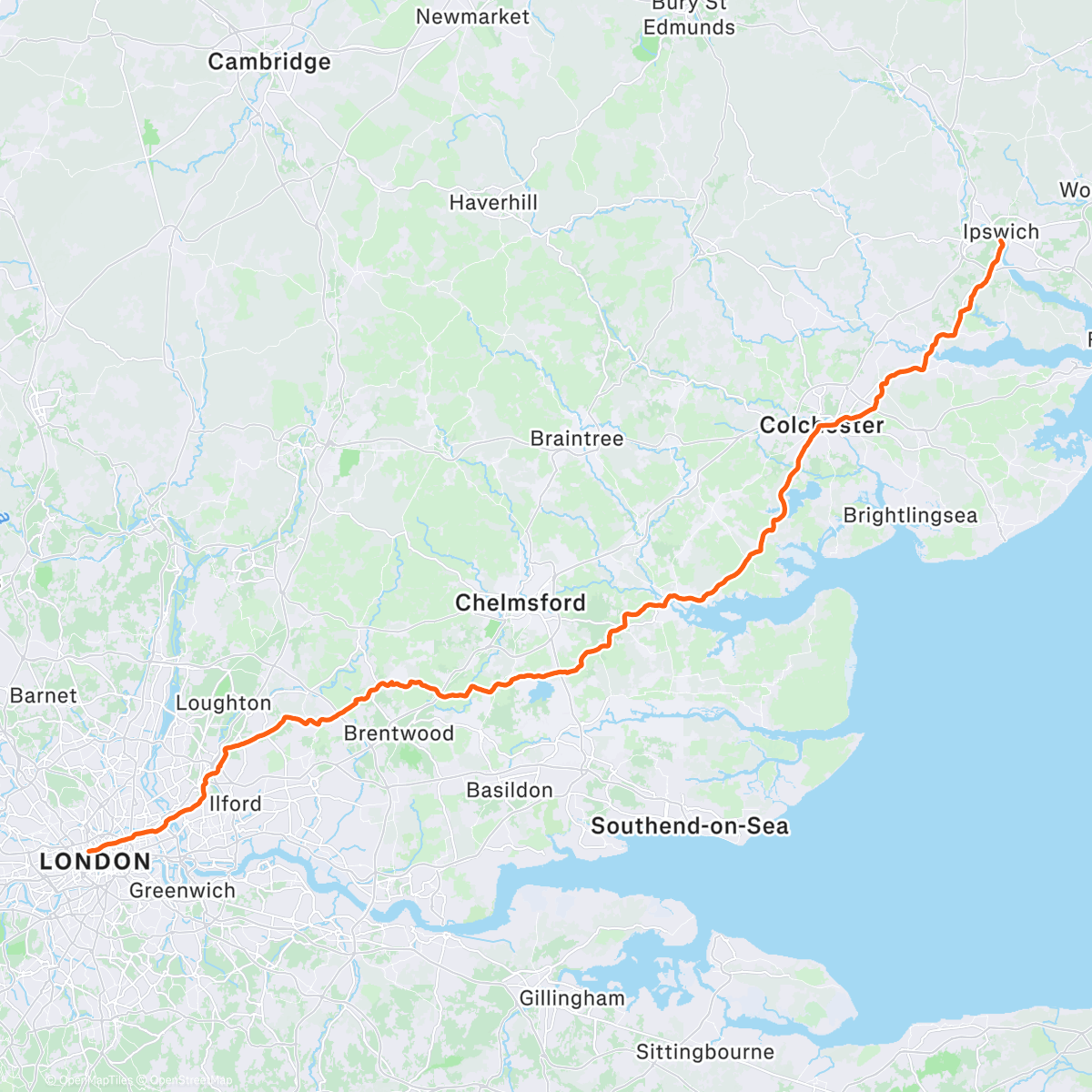 Map of the activity, Blown away by Bill :)