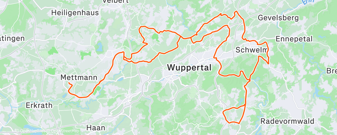 Карта физической активности (Last ride at home 🇩🇪)